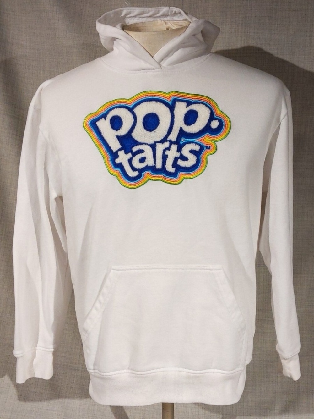 Pop-Tarts Logo White Kids Hoodie